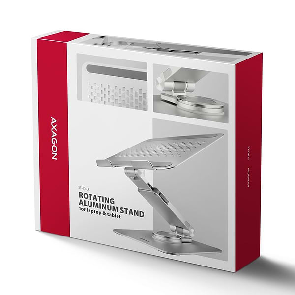 Фото - Подставка под ноутбук AXAGON STND-LR 10" - 17.3" Silver (STND-LR)