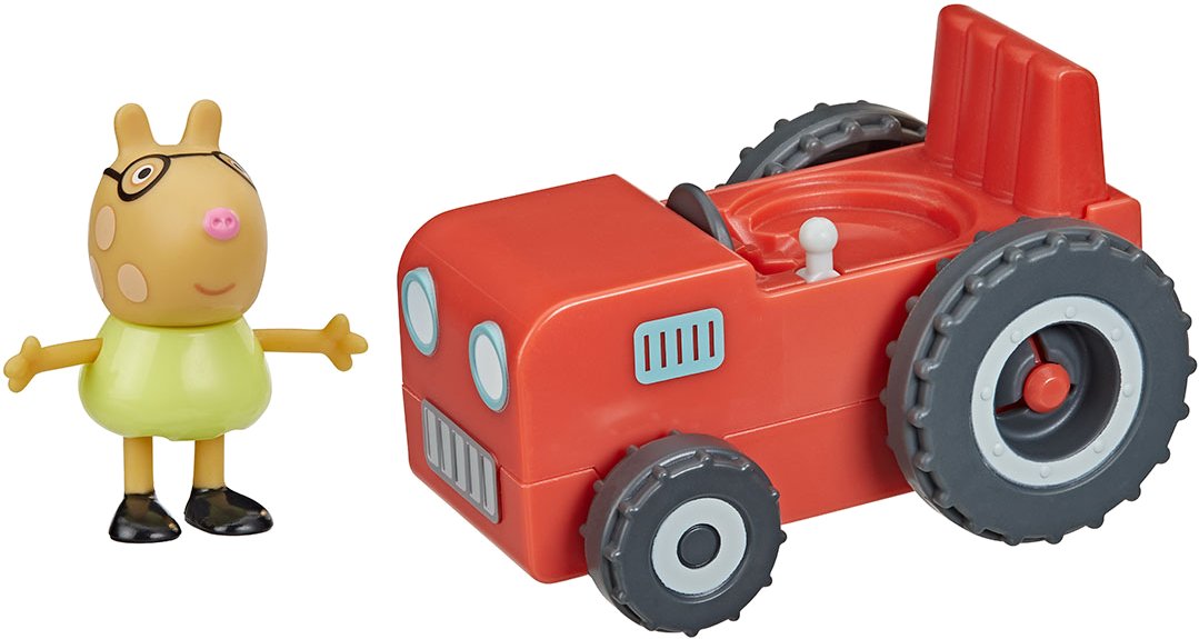 Коллекционные фигурки набор Peppa Pig Трактор Пони Педро (F4391)