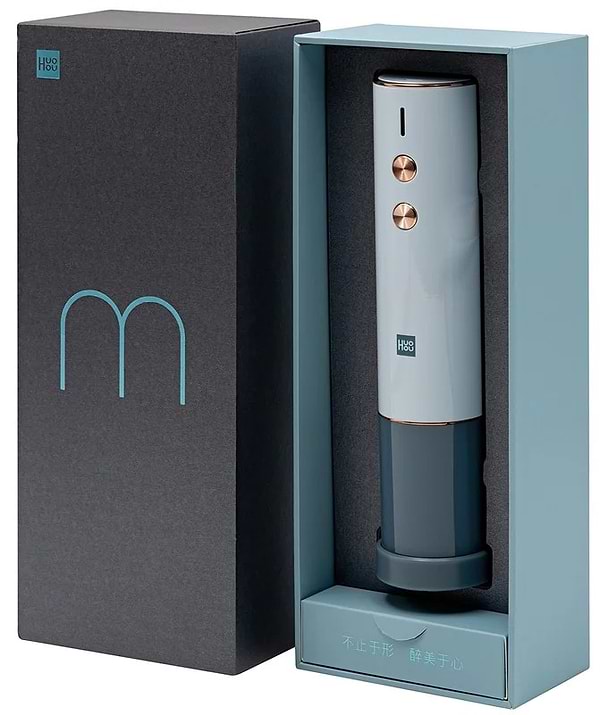 Фото - Штопор Xiaomi HuoHou Electric Wine Bottle Opener Blue HU0122