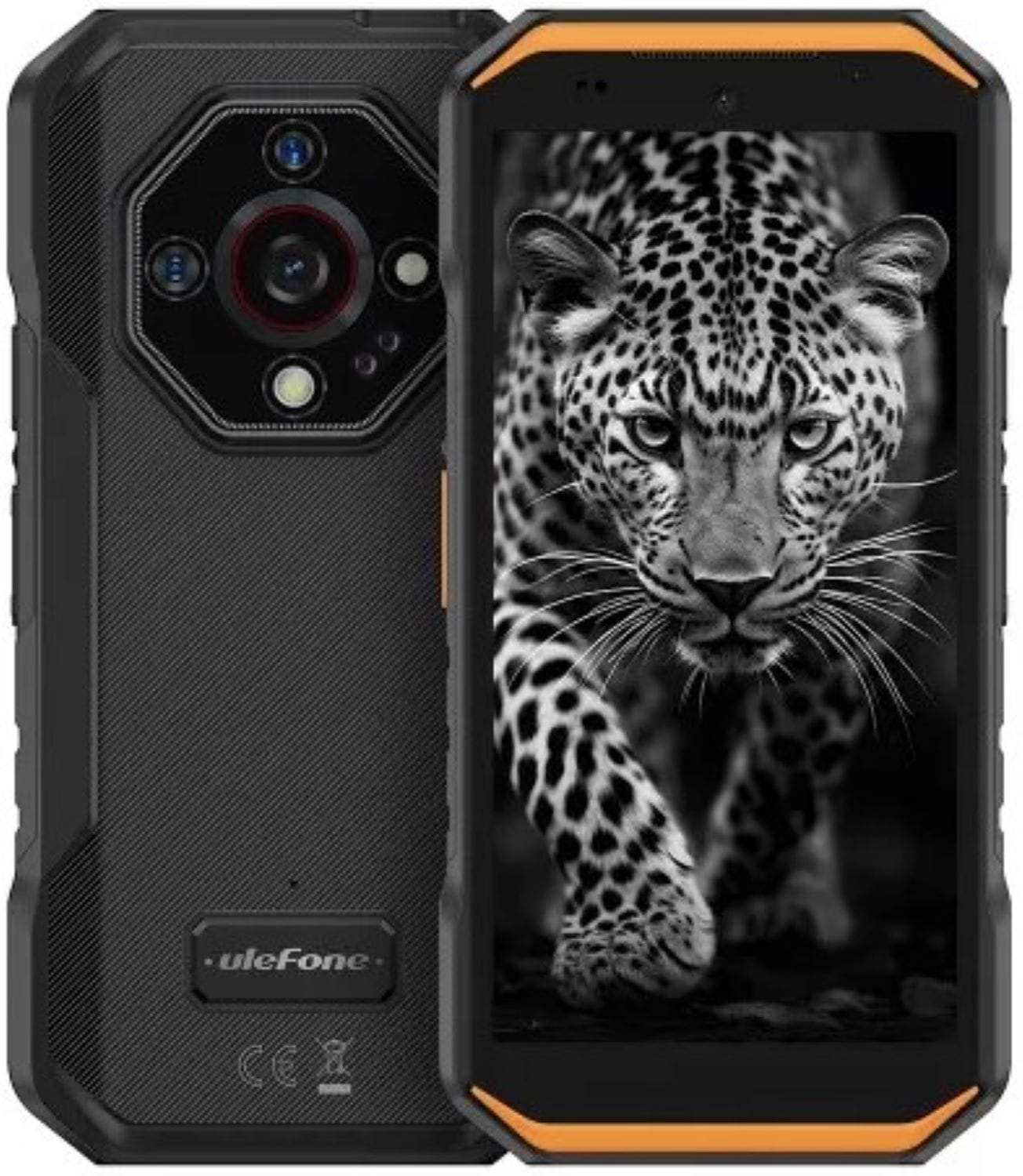 Смартфон Ulefone Armor X32 6/128Gb Black-Orange - Фото 1