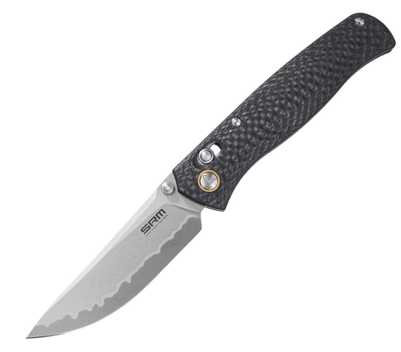 Нож туристический SRM 255L-CB2 Black