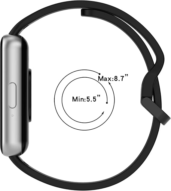 Фото - Ремешок для фитнес-браслета BeCover for Samsung Galaxy Fit 3 (20mm) Black (713195)