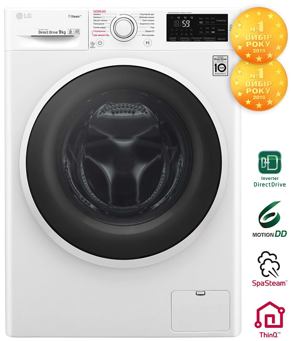 Фото - Стиральная машина LG F4J6VS0W