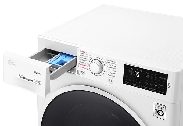 Фото - Стиральная машина LG F4J6VS0W