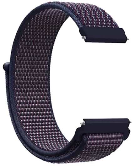 Ремешок для смарт-часов BeCover Nylon Style for Samsung Galaxy Watch 46mm / Watch 3 45mm / Gear S3 Classic / Gear S3 Frontier Blue-Gray (710500)