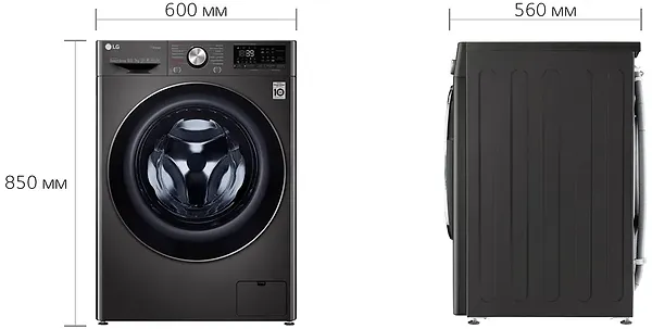 Фото - Уцінка - Прально-сушильна машина LG F4V9RC9P #