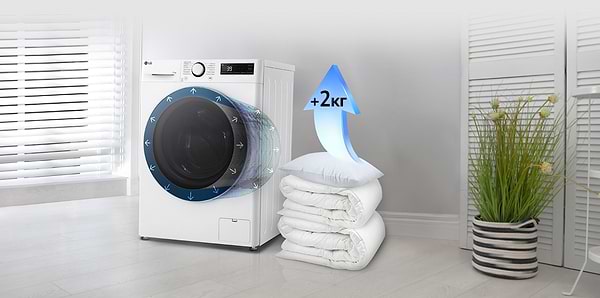 Фото - Стиральная машина LG F4Y5ES0W