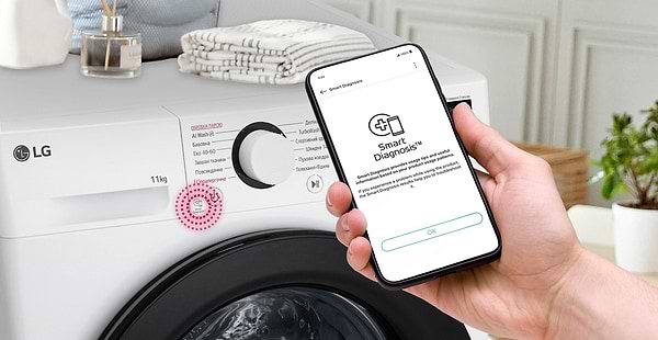 Фото - Пральна машина LG F4Y5ES6W