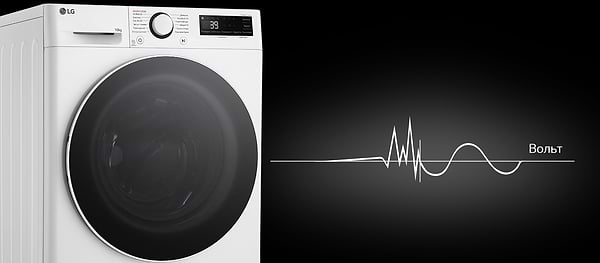 Фото - Стиральная машина LG F4Y5RS0W