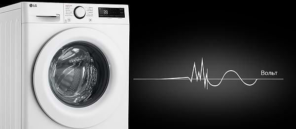 Фото - Стиральная машина LG F4Y5RS3W
