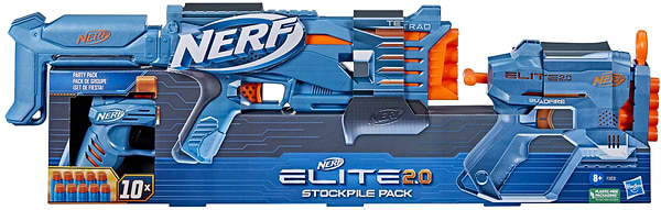Фото - Бластер многозарядный Hasbro NERF ELITE 2.0 STOCKPILE PACK (F5031)