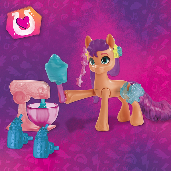 Фото - Колекційні фігурки набір Hasbro MY LITTLE PONY МАГІЧНІ ПОНІ MLP-Моя маленька Поні SUNNY (F3869_F5250)