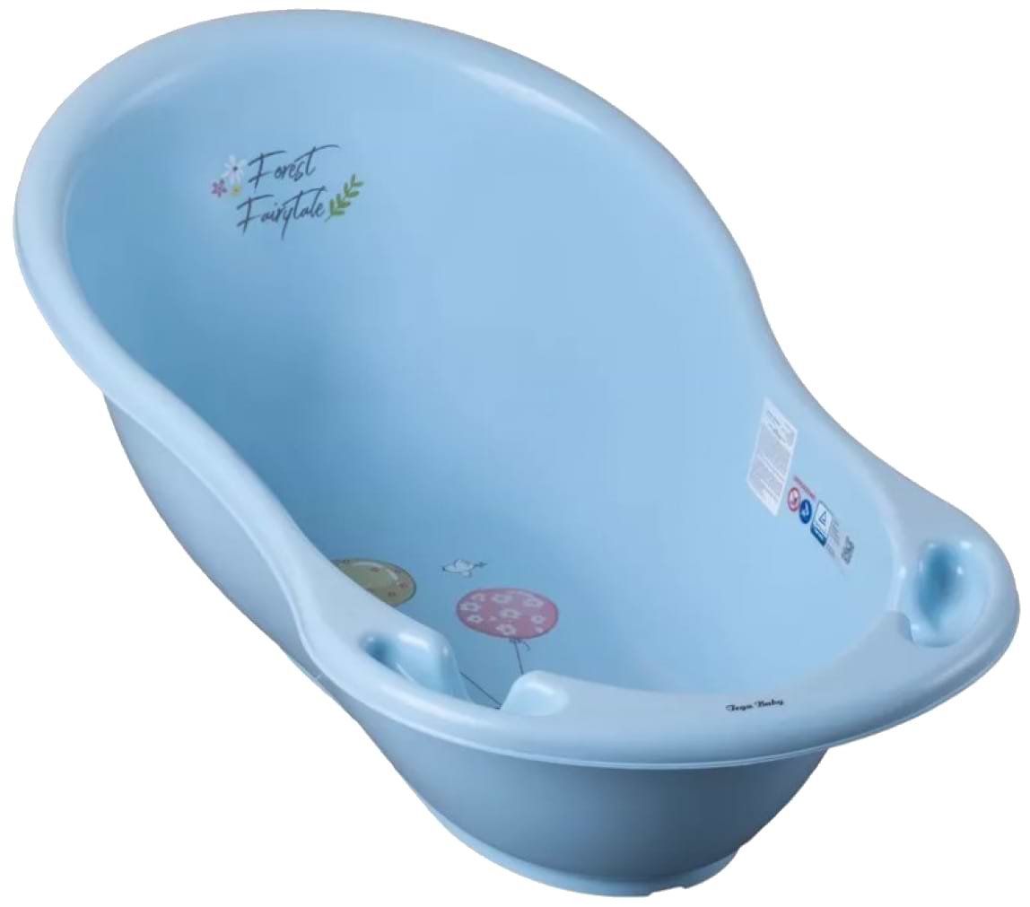 Дитяча ванночка Tega Baby Лісова казка 86 см Блакитна (FF-004-108) - Фото 1