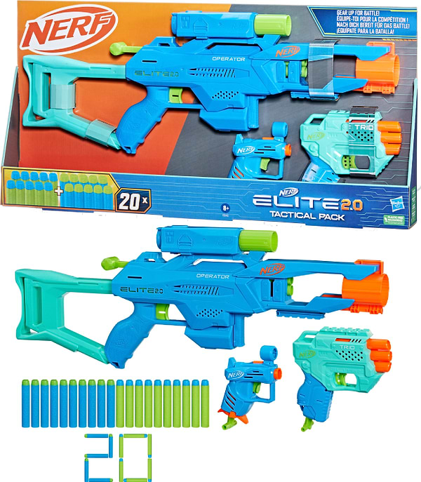 Фото - Бластер многозарядный Hasbro Элит 2.0 (F6146)