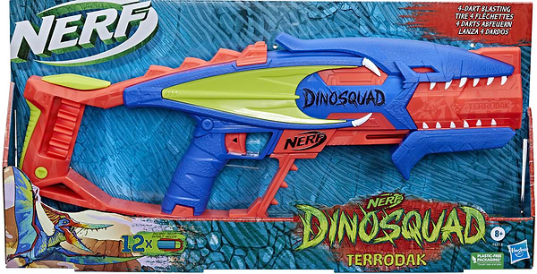 Фото - Бластер многозарядный Hasbro NERF TERRODAK (F6313)