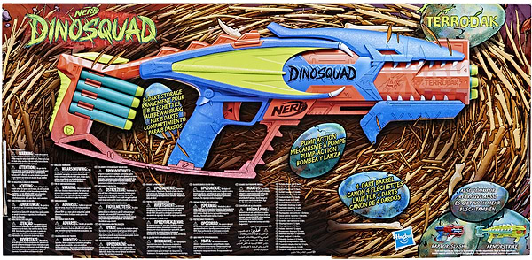 Фото - Бластер многозарядный Hasbro NERF TERRODAK (F6313)