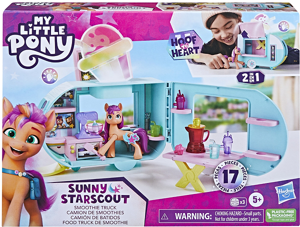 Фото - Колекційні фігурки набір Hasbro MY LITTLE PONY "Зоряний трейлер Снні" (F6339)