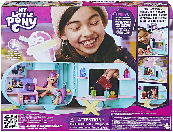 Фото - Колекційні фігурки набір Hasbro MY LITTLE PONY "Зоряний трейлер Снні" (F6339)