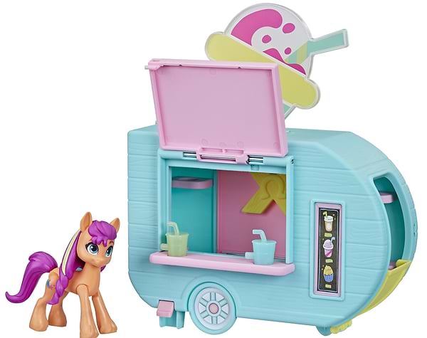 Фото - Колекційні фігурки набір Hasbro MY LITTLE PONY "Зоряний трейлер Снні" (F6339)