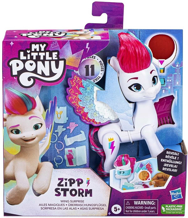Фото - Коллекционная фигурка Hasbro MY LITTLE PONY "Крылья с сюрпризом" ZIPP STORM (F6346_F6446)