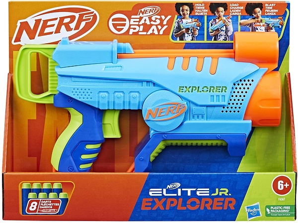 Фото - Бластер многозарядный Hasbro NERF ELITE JR EXPLORER (F6367)