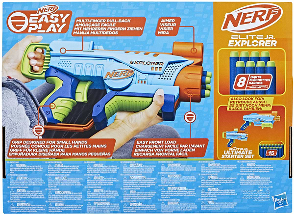 Фото - Бластер многозарядный Hasbro NERF ELITE JR EXPLORER (F6367)
