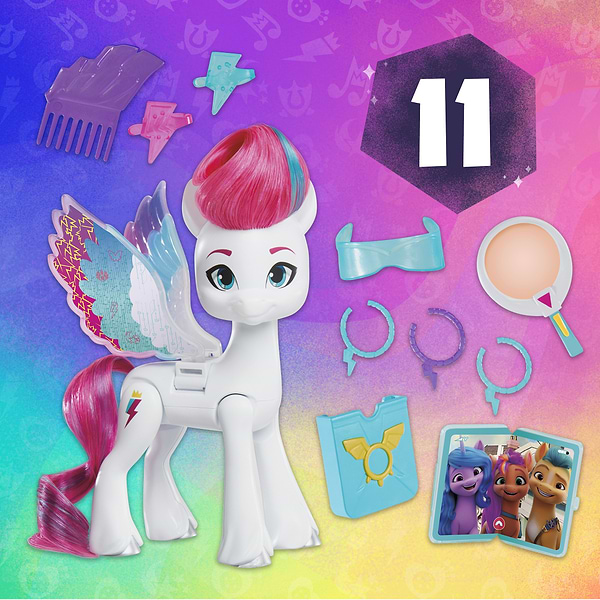 Фото - Коллекционная фигурка Hasbro MY LITTLE PONY "Крылья с сюрпризом" ZIPP STORM (F6346_F6446)