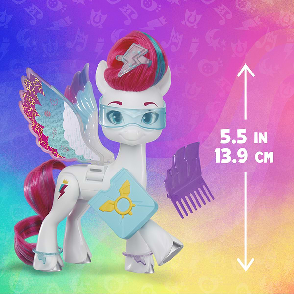 Фото - Коллекционная фигурка Hasbro MY LITTLE PONY "Крылья с сюрпризом" ZIPP STORM (F6346_F6446)