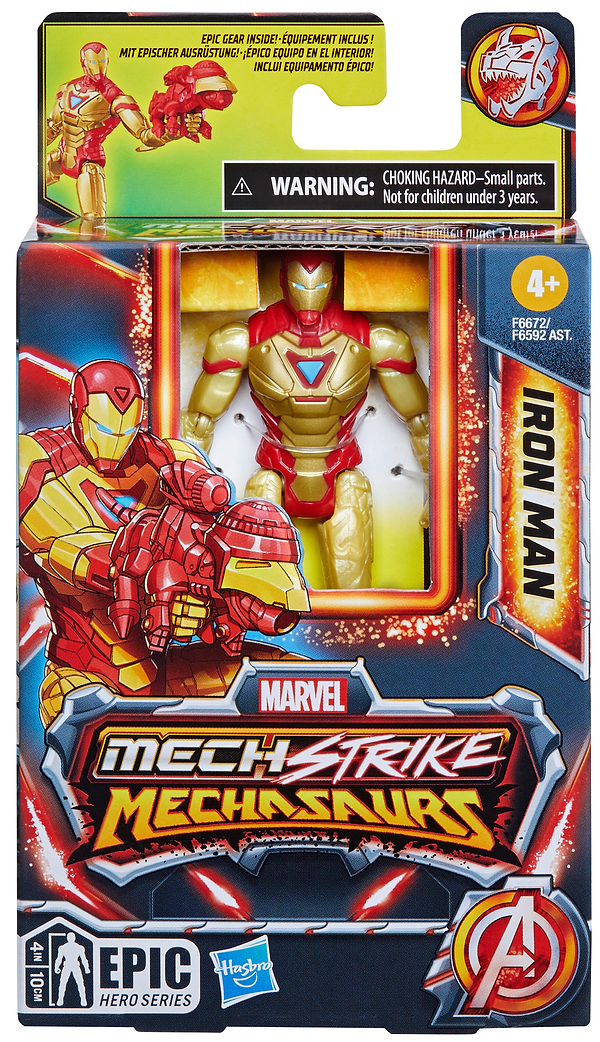 Фото - Колекційна фігурка Hasbro серія Марвел мех страйк (F6592_F6672)