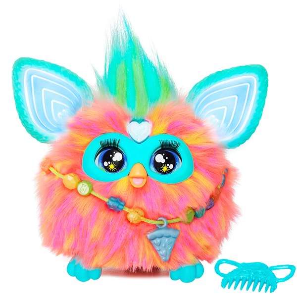 Фото - Інтерактивна іграшка Hasbro Furby Кораловий (F6744)