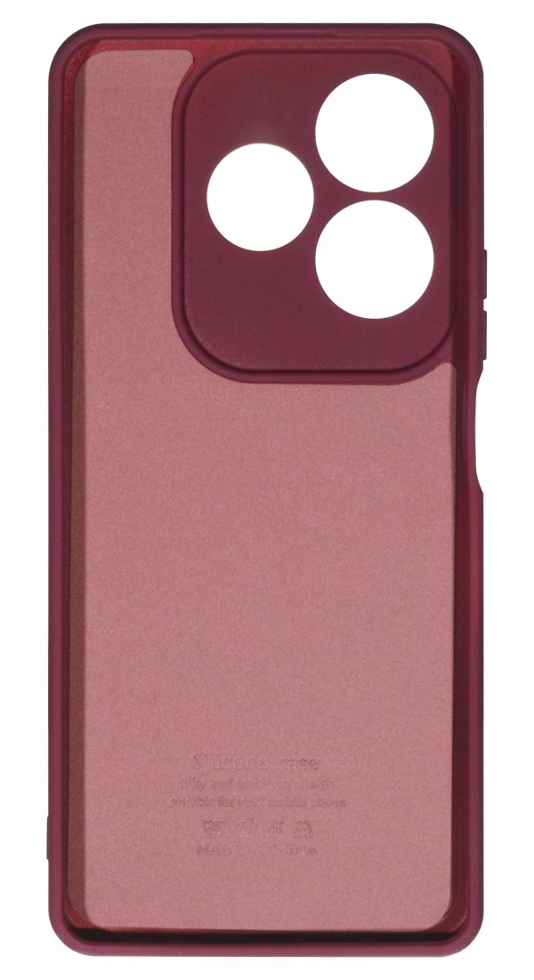 Фото - Чехол для смартфона Zarmans Soft Touch for Tecno Spark 10C 2023 Burgundy (000002381)