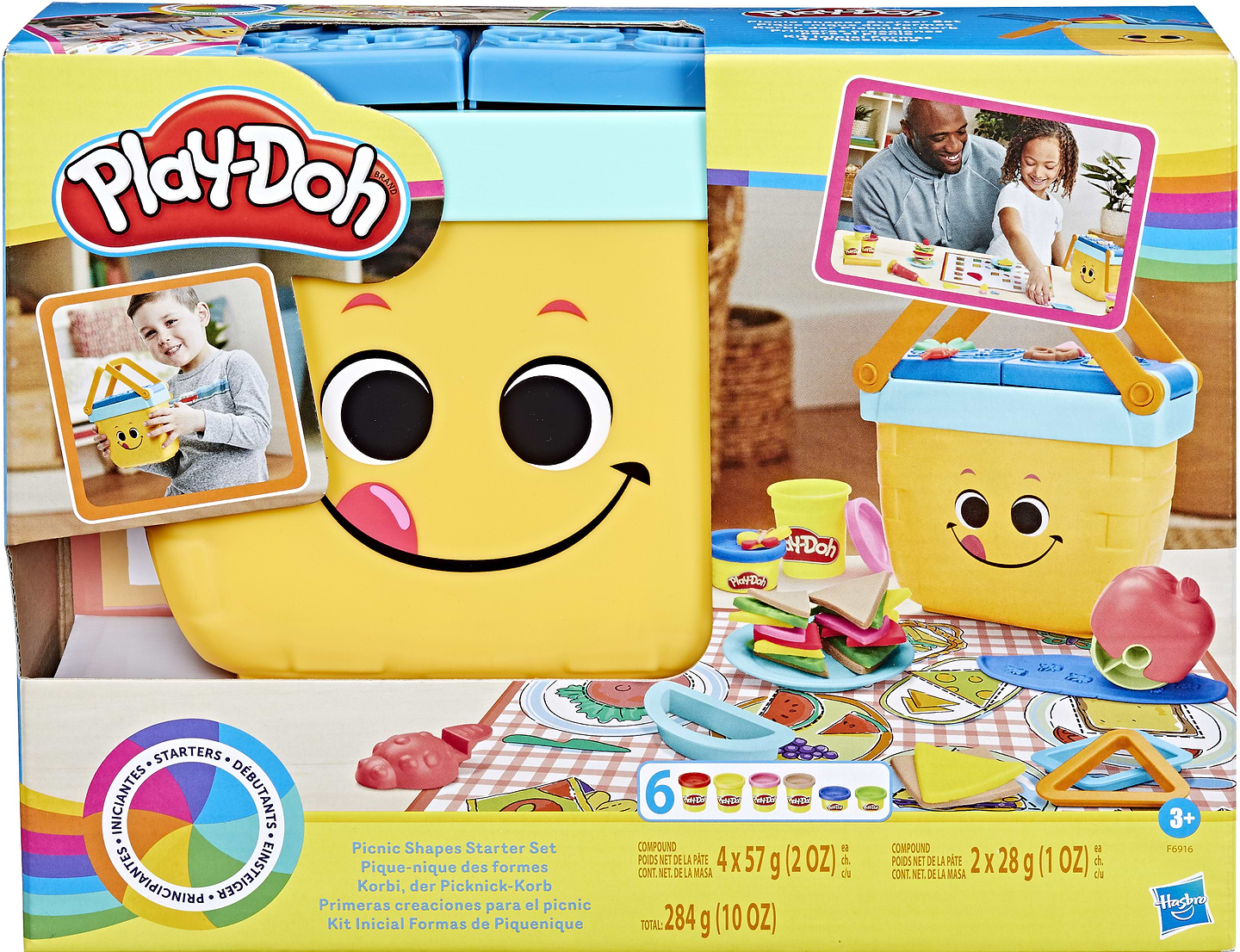 Купить Наборы для лепки Hasbro Play-Doh "Пикник" (F6916) - Фото 1 Наборы для лепки Hasbro Play-Doh "Пикник" (F6916) - Фото 1