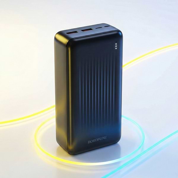 Фото - Батарея мобильная BOROFONE BJ80B Clever PD20W + QC22.5W 30000 mAh Black (714874)