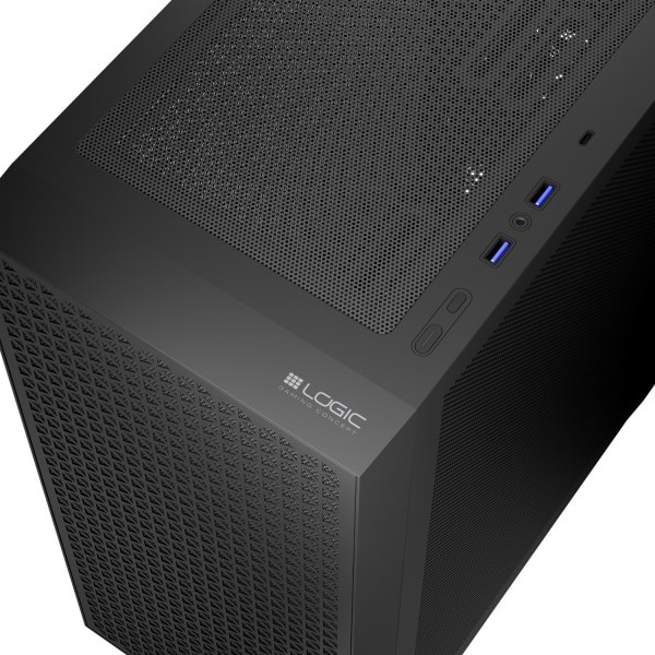 Фото - Корпус Logic Concept DART PRO MIDI BLACK MESH fans 4x120mm без БЖ (AT-DART-PRO-0000-10)