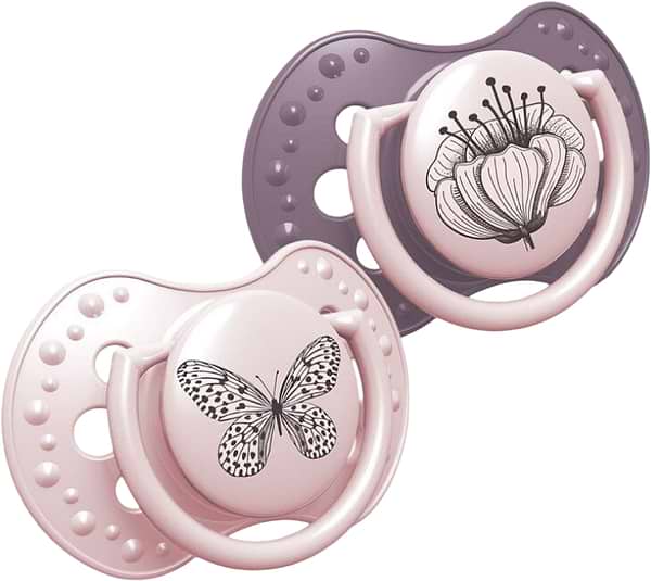 Фото - Динамическая пустышка Lovi 0-3 м-цев 2 шт. Botanic Girl (22/869girl)