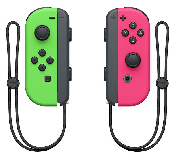 Фото - Геймпад Nintendo Switch Joy-Con (Neon Green /Neon Pink), пара