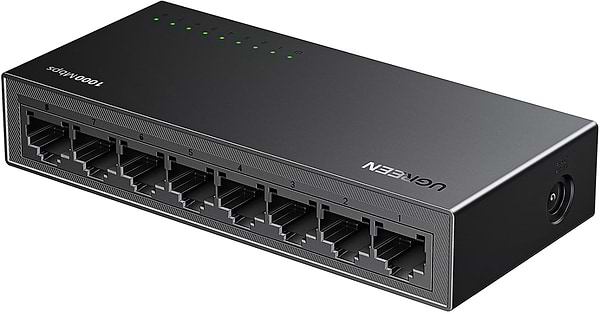 Фото - Коммутатор локальной сети (Switch) UGREEN 8-Port Gigabit Ethernet Switch (CM834)