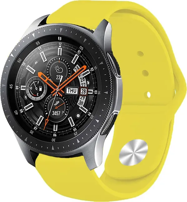 Фото - Ремінець для смарт-годинника BeCover for Xiaomi Amazfit Bip/Bip Lite/Bip S Lite/GTR 42mm/GTS/TicWatch S2/TicWatch E Yellow (706201)