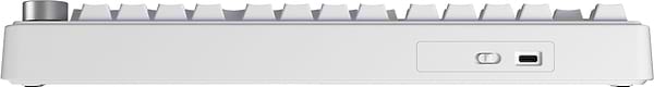 Фото - Клавиатура проводная игровая Aula F75  White keycap KRGD red EN/UA (6948391203225)