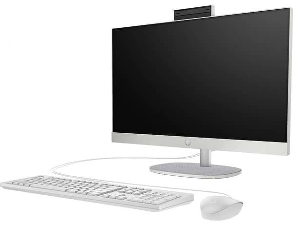 Фото - Комп'ютер-моноблок HP 24-cr0004ua (9C9C4EA) Shell White