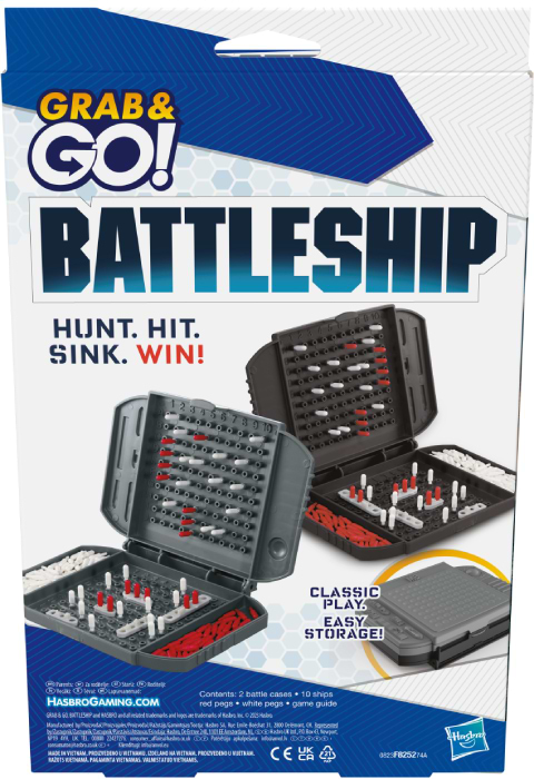 Фото - Настольная игра (5-7 лет) Hasbro  Морской бой (F8252)