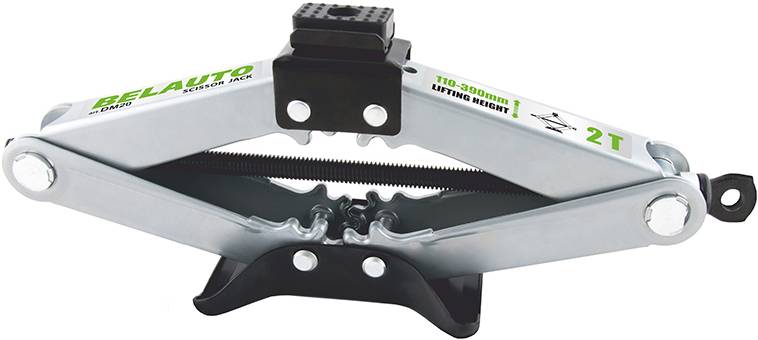 Домкрат BelAuto ромбовый 2 тонны 120-413мм (DM20)