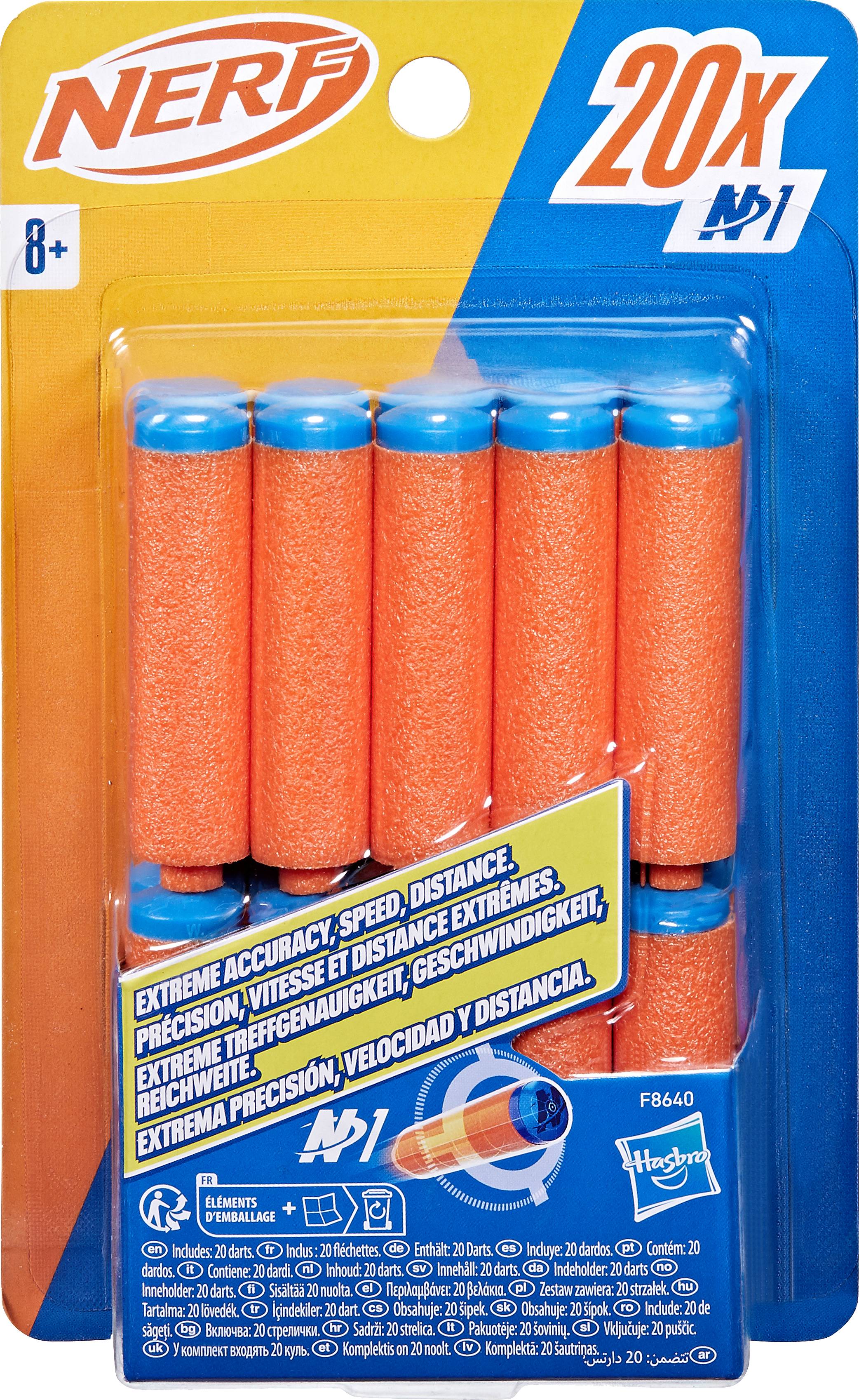 Стріли для бластерів Hasbro Nerf N Series 20 шт. (F8640)