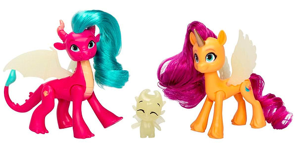 Фото - Коллекционные фигурки набор Hasbro Свет дракона серии ''Моя маленькая пони'' (F8702)