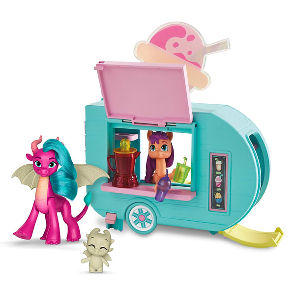 Фото - Коллекционные фигурки набор Hasbro Свет дракона серии ''Моя маленькая пони'' (F8702)