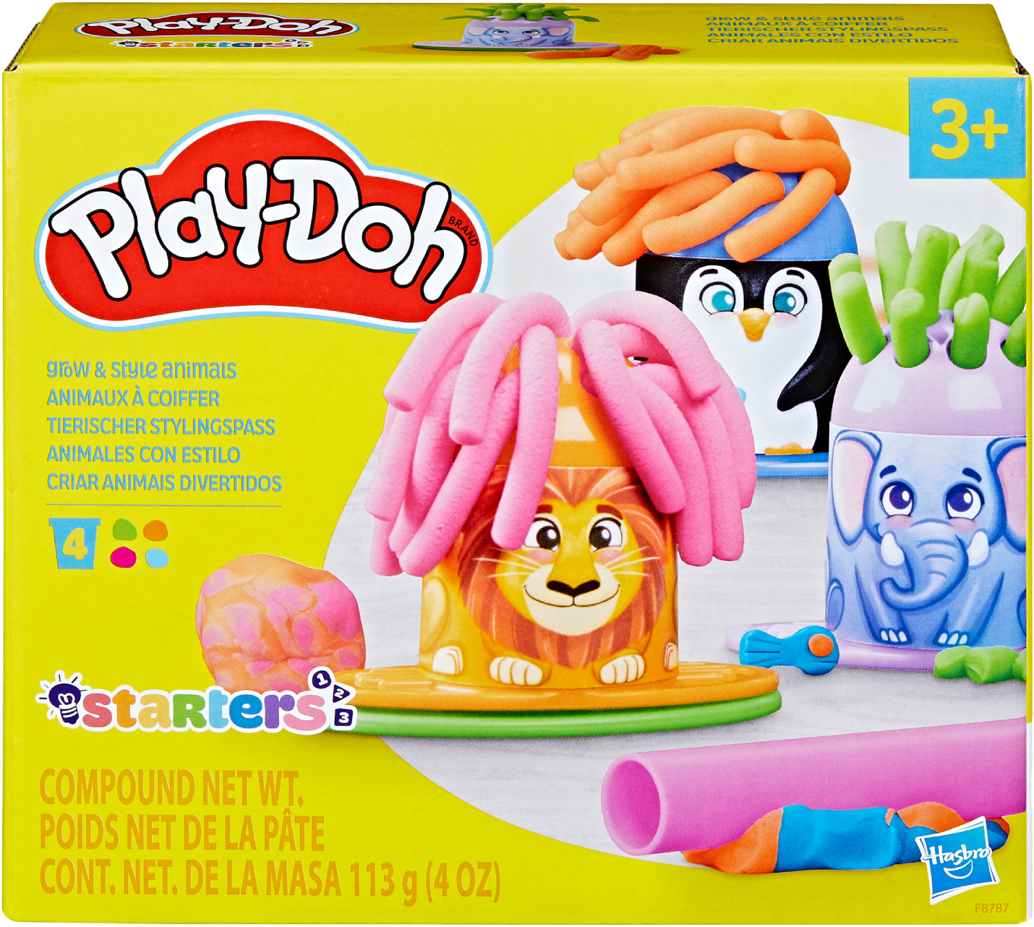Набори для ліплення Hasbro Play-Doh Рости та Стиль (F8787)