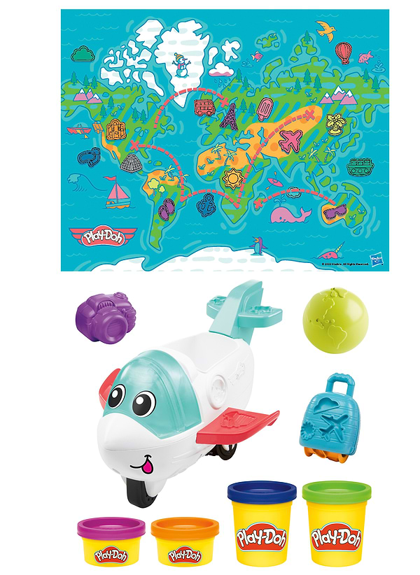 Фото - Наборы для лепки Hasbro Самолет-исследователь (F8804)