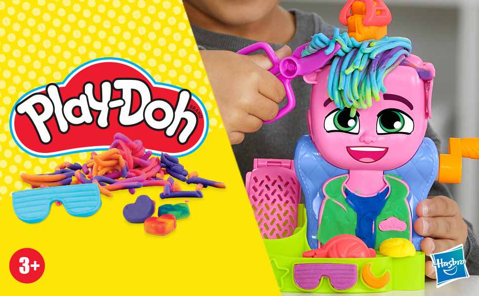 Фото - Набори для ліплення Play Doh Hasbro Зачіски (F8807)