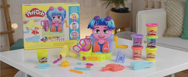 Фото - Набори для ліплення Play Doh Hasbro Зачіски (F8807)