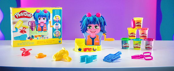 Фото - Набори для ліплення Play Doh Hasbro Зачіски (F8807)